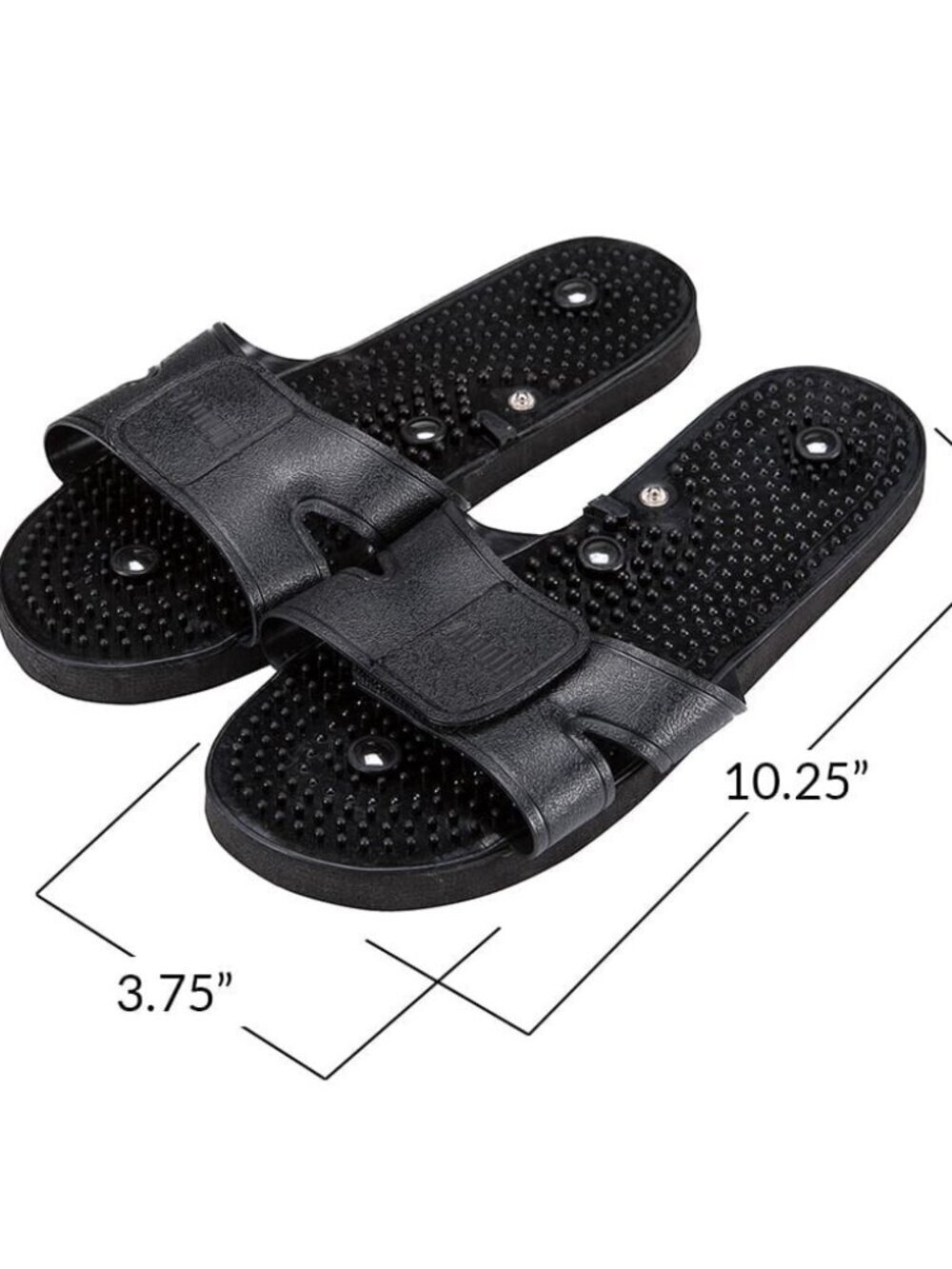 HiDow Foot Massager AcuSlippers Foot Accessory Sandal Only - Slip on Pain Relief - Picture 4 of 6